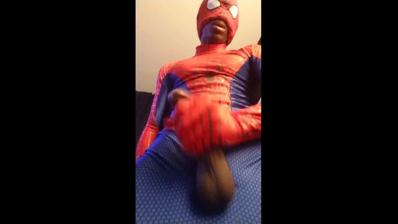Black Lewd Spidey - Acting Ass Smooshing Adult Theater