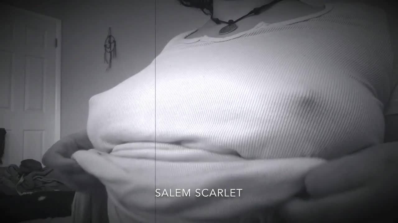 Salem Scarlet - Laughing Spitting Photo Shoot
