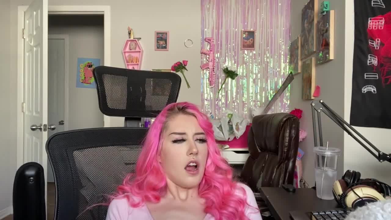 Pink Drip - Pussy Nipple Play On Camera