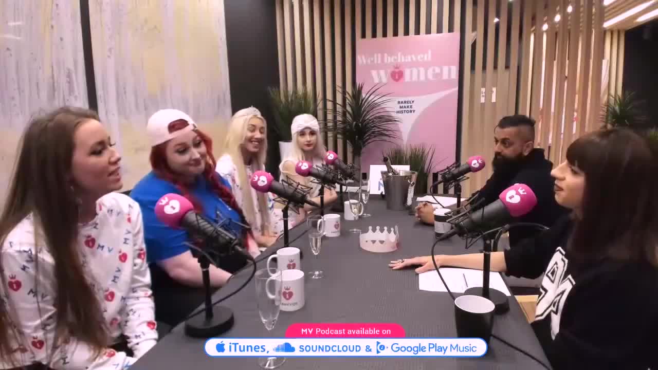 MV Podcast Wide Hips Pussy Play Kitchen Table