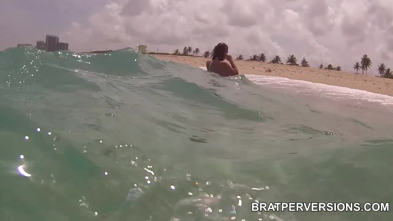 BratPerversions - Long Hair Deepthroat Underwater