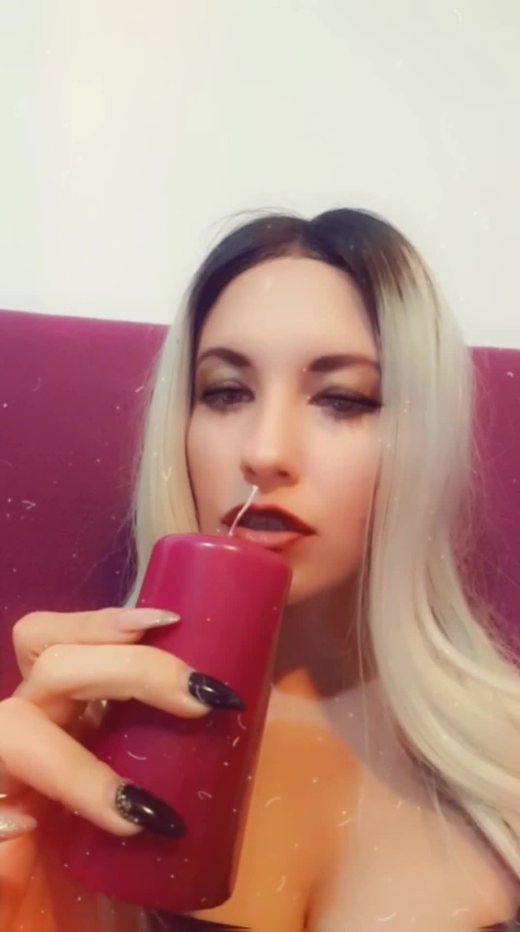 GoddessNatalie - Show Swallowing / Drooling Virtual Reality