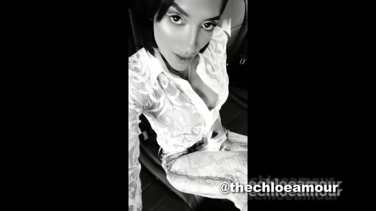 ChloeAmour - Model Gangbangs Car Fucking