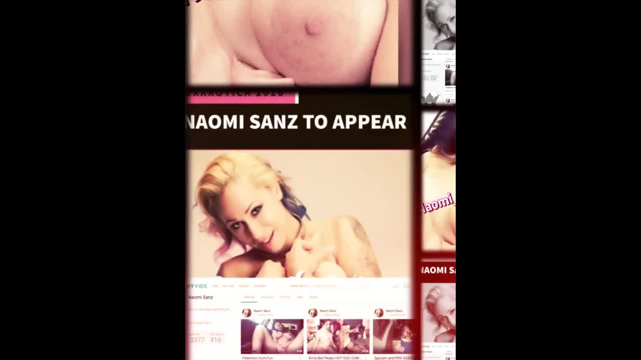 Naomi Sanz Big Tits Balls and cock fuck Garden