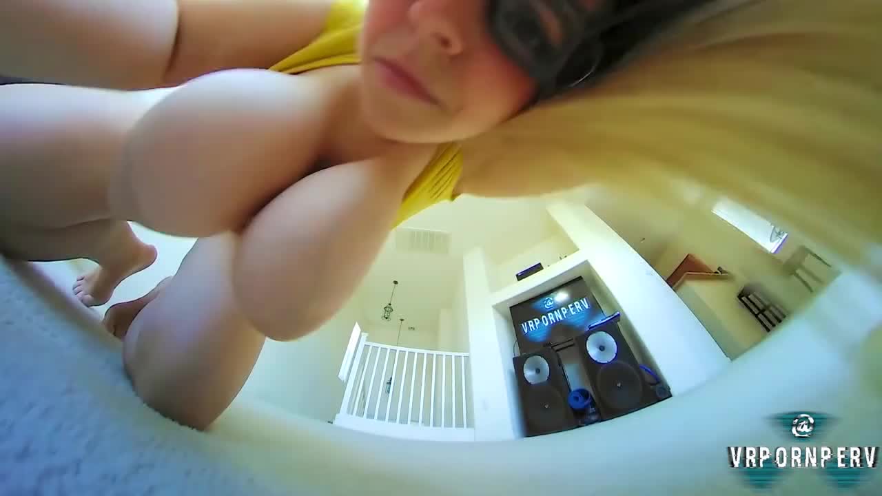 VR Porn Perv - Long Hair Dildo Fucking Vlog