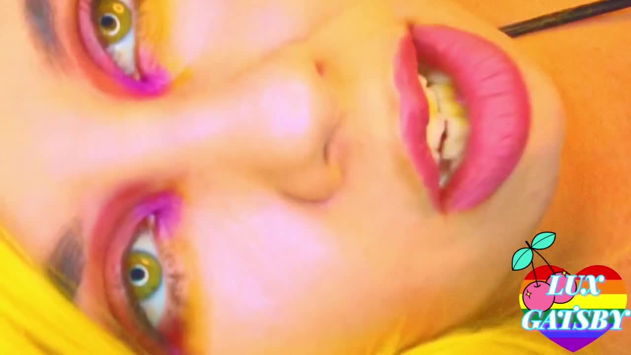 Lux Gatsby - Slut Dildo Fucking Video editing