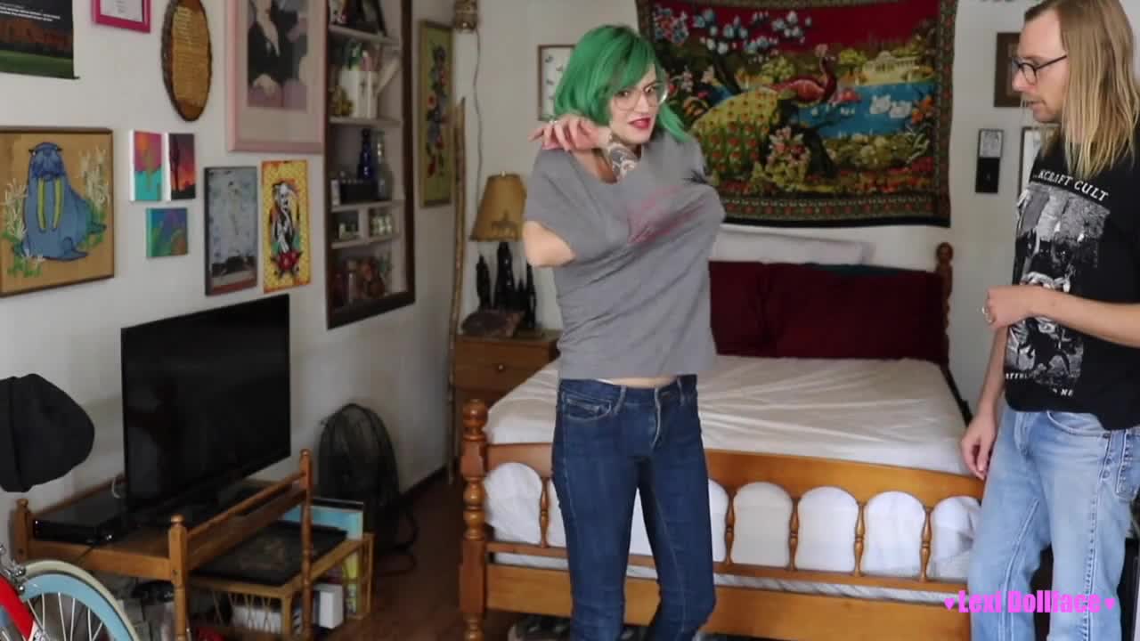 Lexi Dollface - Openminded Jeans Fetish Party