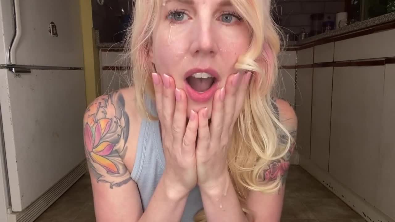 Harley Sin - Slut Double Vaginal Kitchen Table