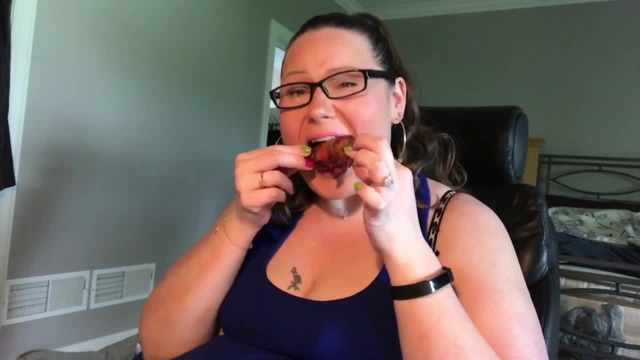 DestinyBBW - Teasing Cum Eating Instruction Party