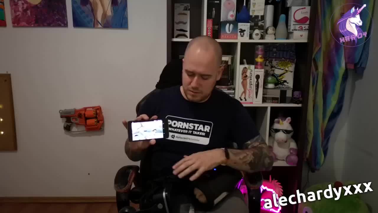 AlecHardy - Dirty Masturbation Games On Camera