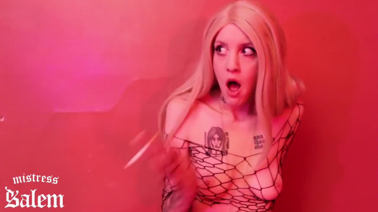 Mistress Salem - Striptease Balls and cock fuck Casual