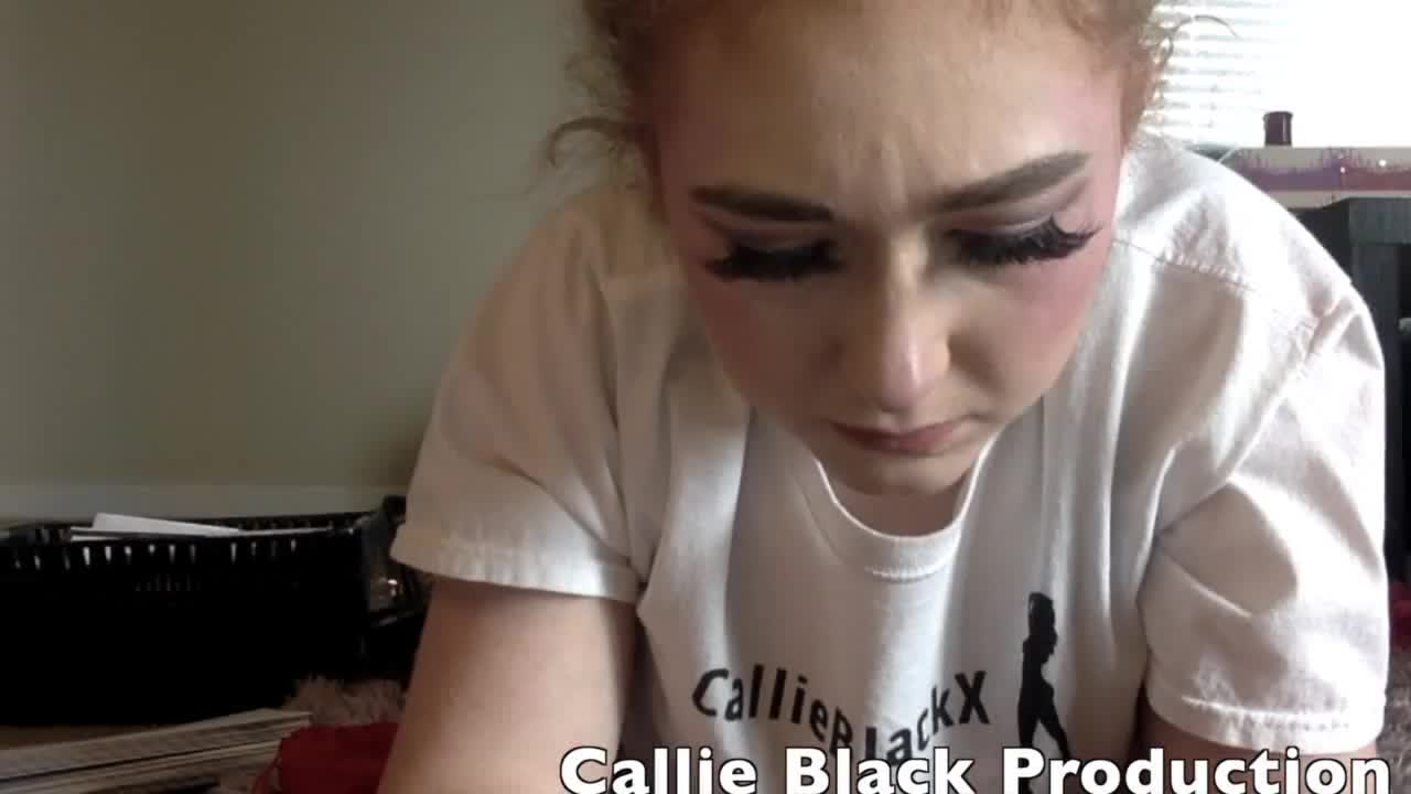 Callie Black - Goddess Anal Play Flashing