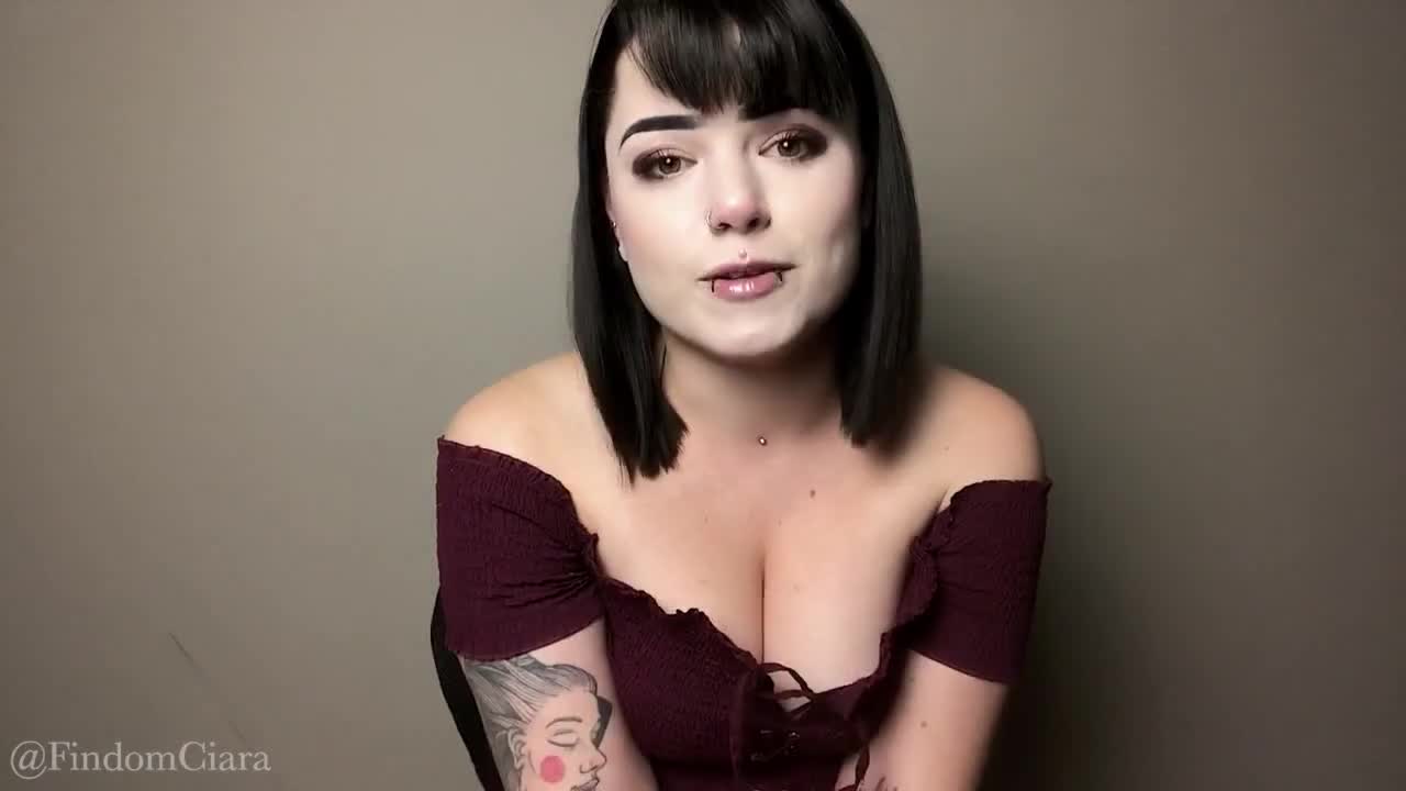 God Ciara - Licking Human Ashtray Salon Fetish